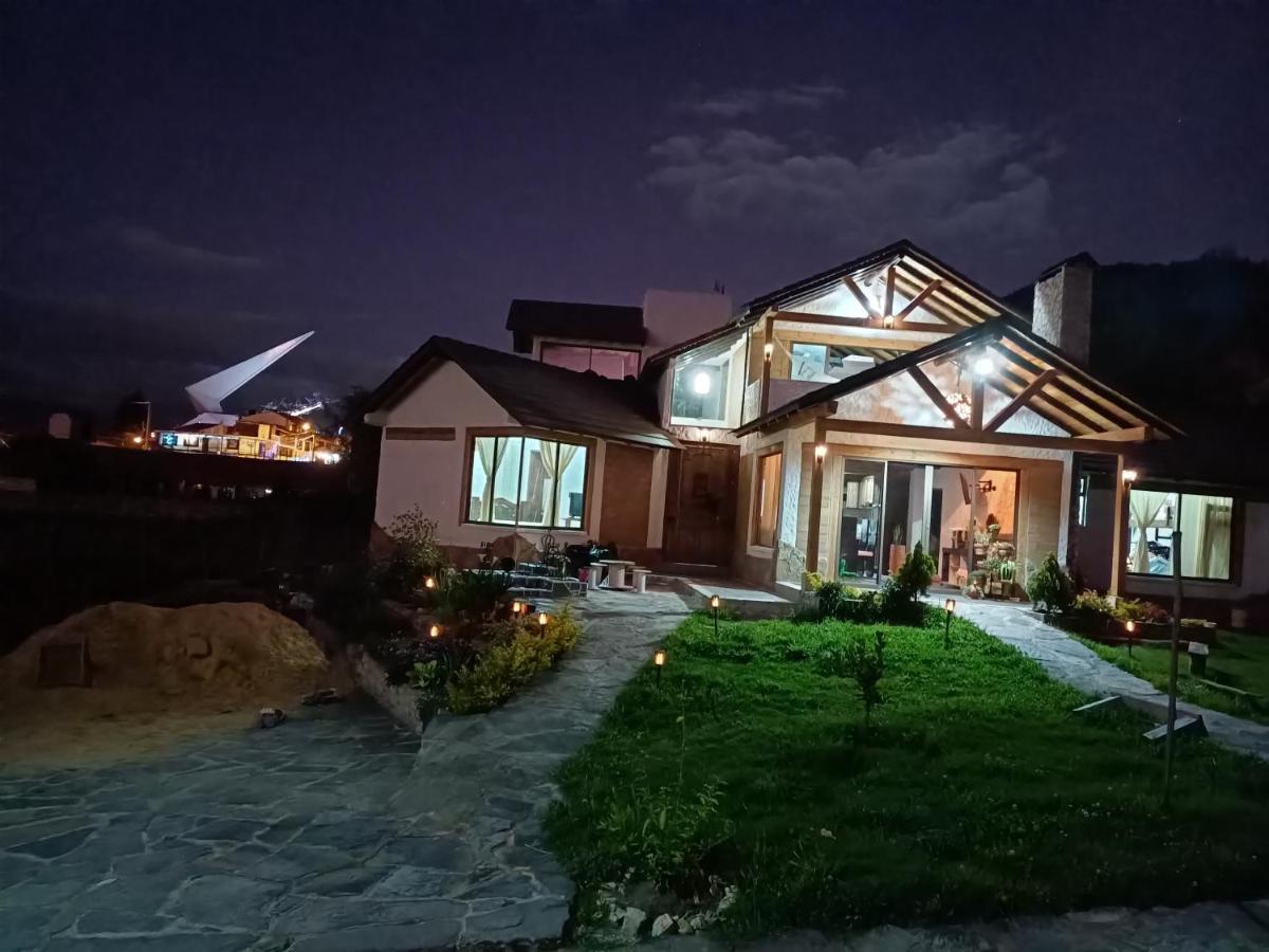 Cabana El Encanto De Alu Paipa Εξωτερικό φωτογραφία