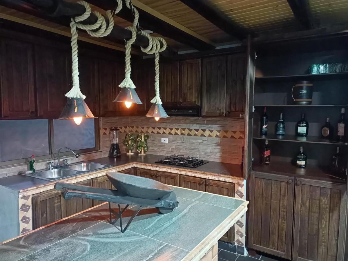 Cabana El Encanto De Alu Paipa Εξωτερικό φωτογραφία