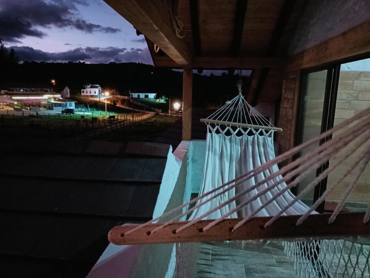 Cabana El Encanto De Alu Paipa Εξωτερικό φωτογραφία