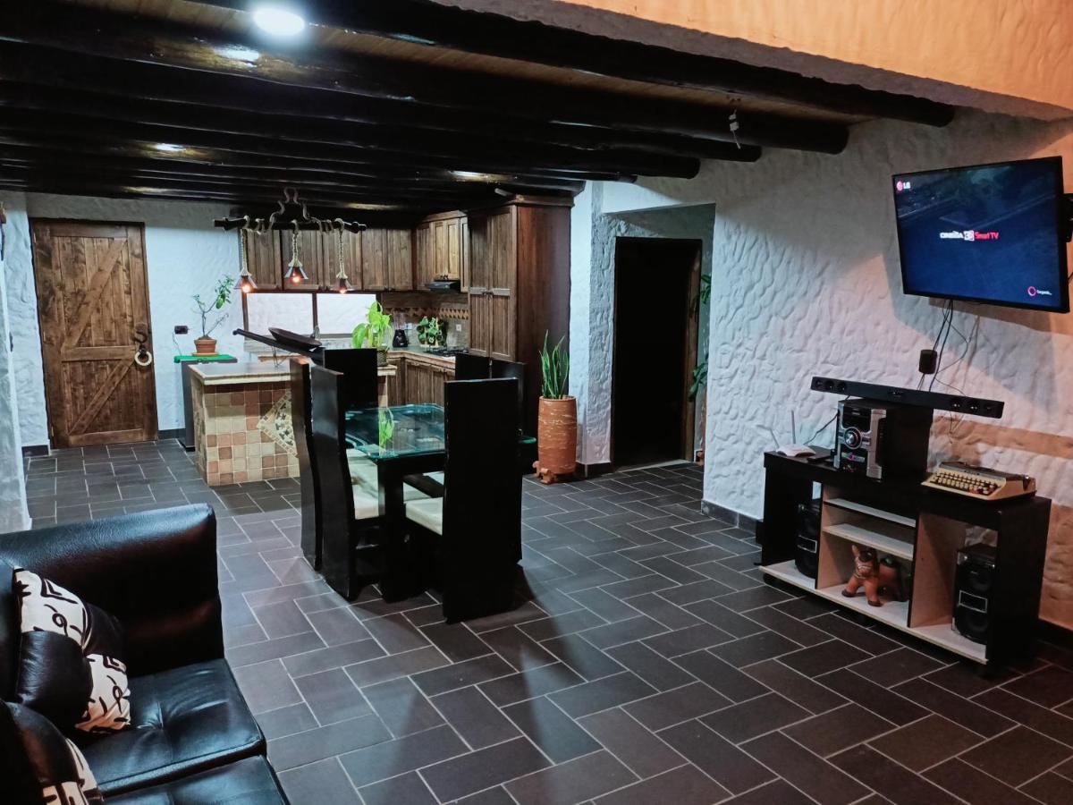Cabana El Encanto De Alu Paipa Εξωτερικό φωτογραφία