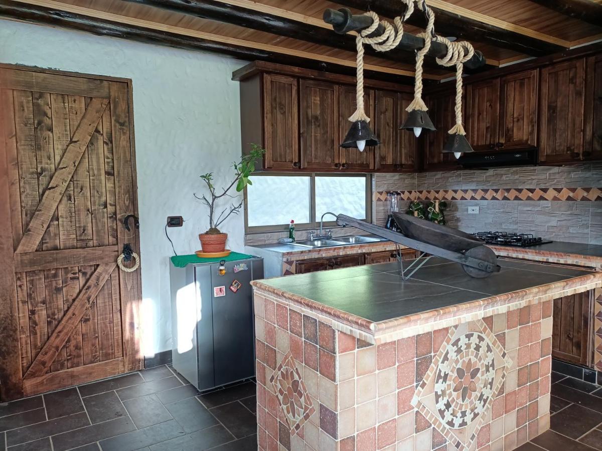 Cabana El Encanto De Alu Paipa Εξωτερικό φωτογραφία