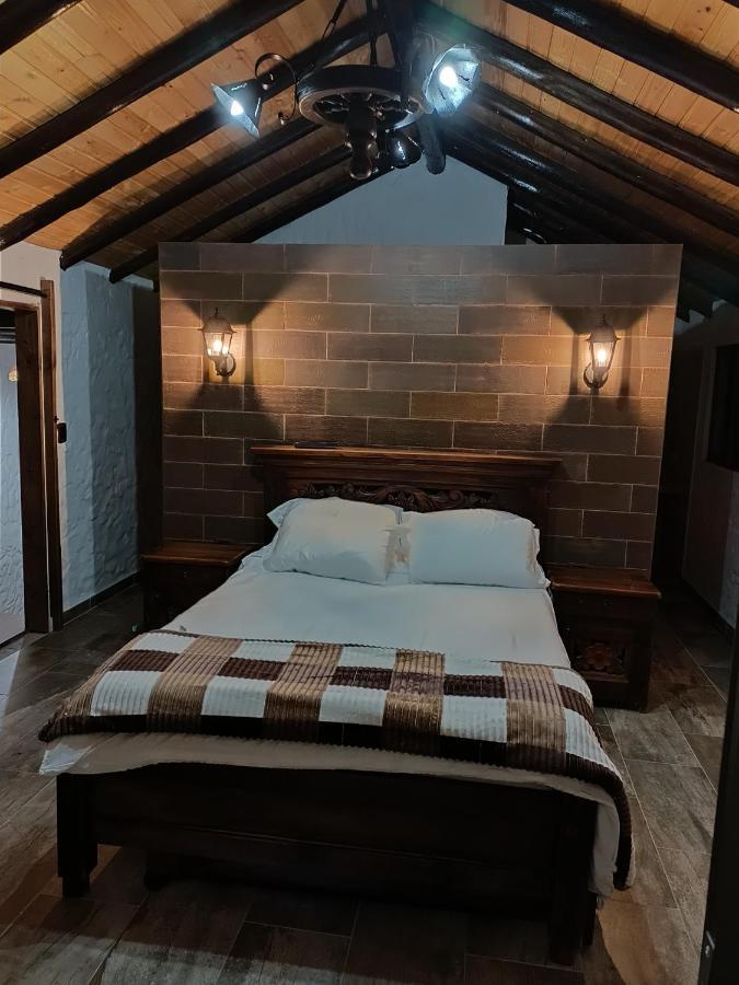 Cabana El Encanto De Alu Paipa Εξωτερικό φωτογραφία